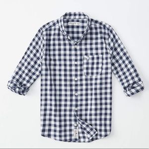 Abercrombie & Fitch long-sleeve preppy shirt